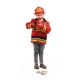 Set costum si accesorii pompier pentru copii Set costum si accesorii pompier pentru copii