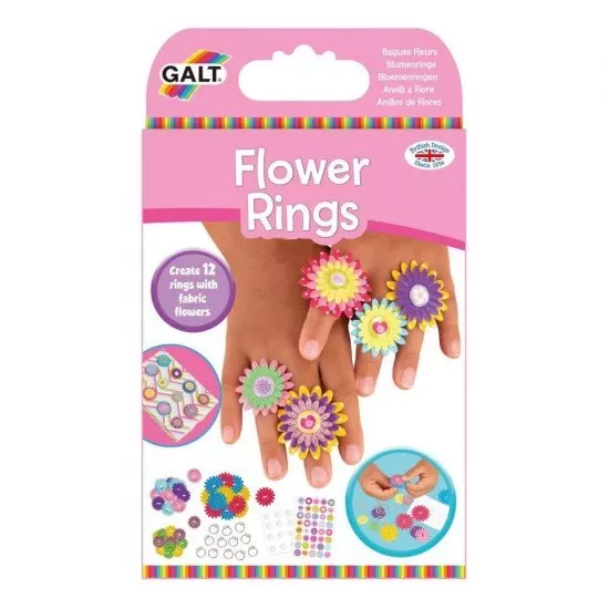 Set creativ - Inele cu floricele Set creativ - Inele cu floricele