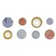 Set cu 700 monede de jucarie (lire) Set cu 700 monede de jucarie (lire)