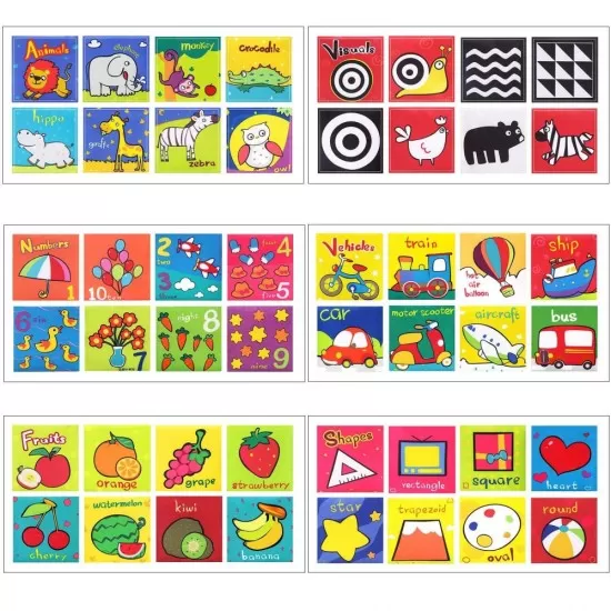 Set de 6 carticele fosnitoare Set de 6 carticele fosnitoare
