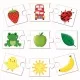 Set de 6 puzzle-uri - Lumea culorilor Set de 6 puzzle-uri - Lumea culorilor