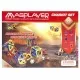 Set de constructie magnetic - 66 piese Set de constructie magnetic - 66 piese