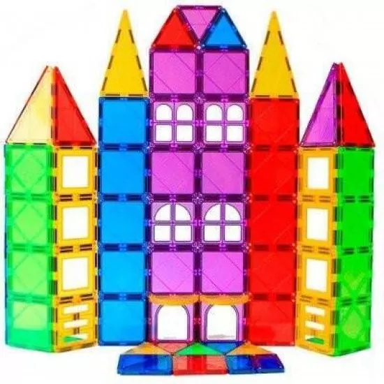 Set de constructie magnetic - 70 piese Set de constructie magnetic - 70 piese