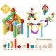 Set de constructie magnetic - Stick 48 piese Set de constructie magnetic - Stick 48 piese