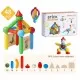 Set de constructie magnetic - Stick 48 piese Set de constructie magnetic - Stick 48 piese