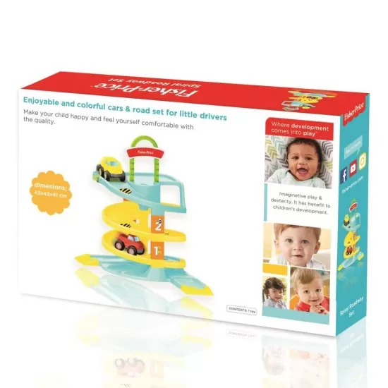 Primul meu circuit cu masinute Fisher Price Primul meu circuit cu masinute Fisher Price