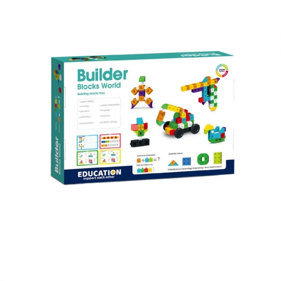 Set de constructie STEAM - Invatam si ne distram 120 piese Set de constructie STEAM - Invatam si ne distram 120 piese