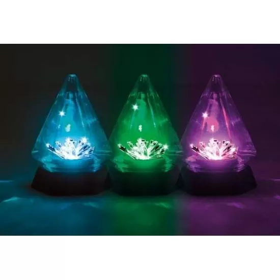 Set experimente - Cristal cu LED Set experimente - Cristal cu LED