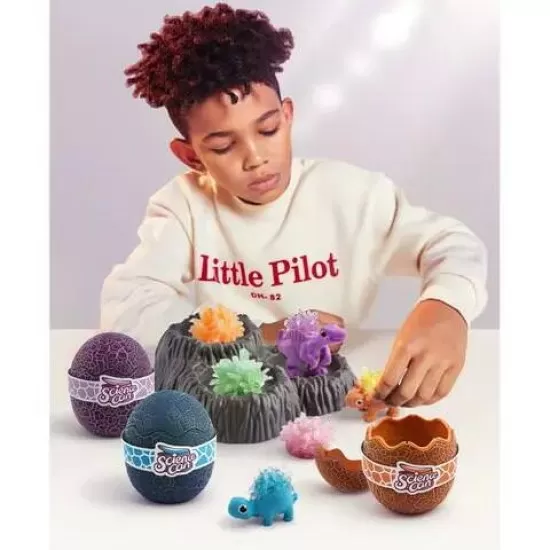 Set experimente deluxe - Cristale si dinozauri Set experimente deluxe - Cristale si dinozauri