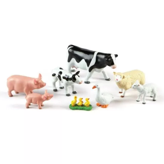 Set figurine ferma - Mama si puiul Set figurine ferma - Mama si puiul