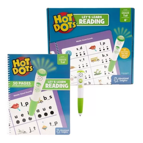 Set Hot Dots - Invat sa citesc in limba engleza Set Hot Dots - Invat sa citesc in limba engleza