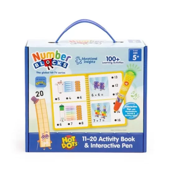 Set Hot Dots - Numberblocks de la 11 la 20 Set Hot Dots - Numberblocks de la 11 la 20