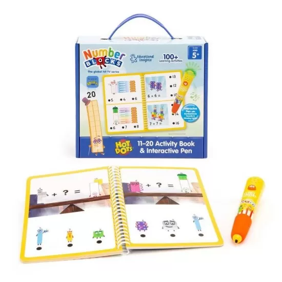 Set Hot Dots - Numberblocks de la 11 la 20 Set Hot Dots - Numberblocks de la 11 la 20