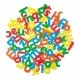 Set litere magnetice (80 piese) Set litere magnetice (80 piese)