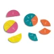 Set magnetic - Cercuri cu fractii Set magnetic - Cercuri cu fractii