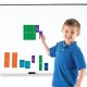 Set magnetic cu fractii - Patrate Set magnetic cu fractii - Patrate
