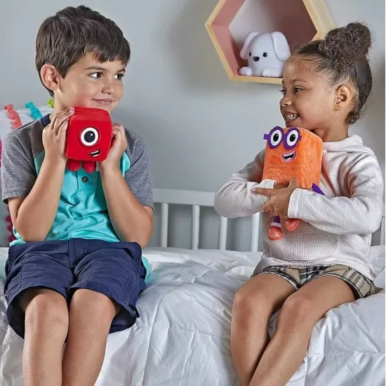 Set mascote din plus Numberblocks - Unu si Doi Set mascote din plus Numberblocks - Unu si Doi