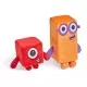 Set mascote din plus Numberblocks - Unu si Doi Set mascote din plus Numberblocks - Unu si Doi
