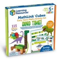 Set constructie MathLink 115 piese Dinozauri