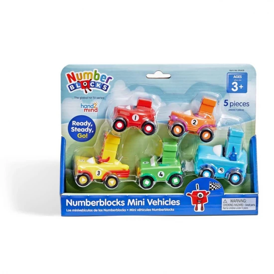 Set mini vehicule Numberblocks Set mini vehicule Numberblocks