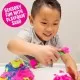 Set nisip kinetic cu accesorii - Playfoam Set nisip kinetic cu accesorii - Playfoam