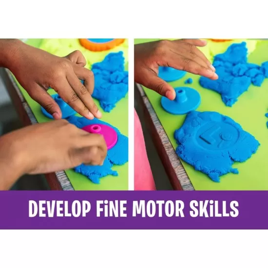 Set nisip kinetic prajiturele ABC - Playfoam™ Set nisip kinetic prajiturele ABC - Playfoam™