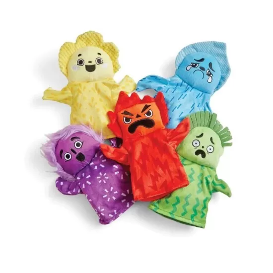 Set papusi de mana - Familia Emotiilor Set papusi de mana - Familia Emotiilor