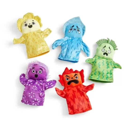 Set papusi de mana - Familia Emotiilor Set papusi de mana - Familia Emotiilor