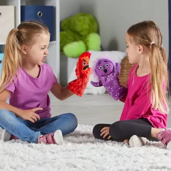 Set papusi de mana - Familia Emotiilor Set papusi de mana - Familia Emotiilor