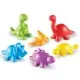Set pentru sortat si numarat - Dinozauri jucausi 72 piese Set pentru sortat si numarat - Dinozauri jucausi 72 piese