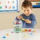 Set pentru sortat si numarat - Dinozauri jucausi 72 piese Set pentru sortat si numarat - Dinozauri jucausi 72 piese