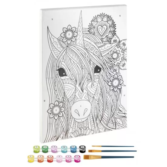 Set pictura pe numere - Unicorn Set pictura pe numere - Unicorn