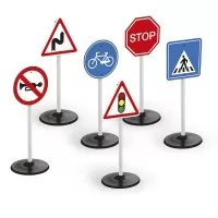 Set semne de circulatie mari (6 buc.)