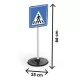 Set semne de circulatie mari (6 buc.) Set semne de circulatie mari (6 buc.)