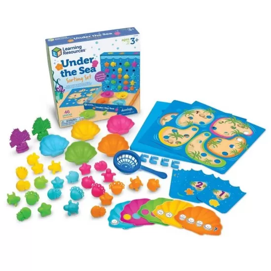 Set sortat si numarat - Oceanul vesel Set sortat si numarat - Oceanul vesel