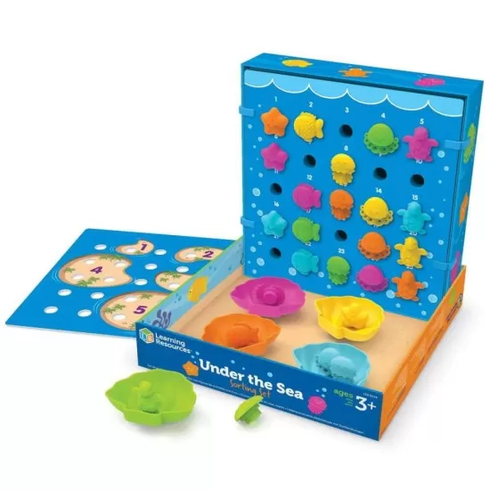 Set sortat si numarat - Oceanul vesel Set sortat si numarat - Oceanul vesel