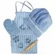 Set sortulet si accesorii - Albastru Set sortulet si accesorii - Albastru