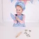 Set sortulet si accesorii - Albastru Set sortulet si accesorii - Albastru