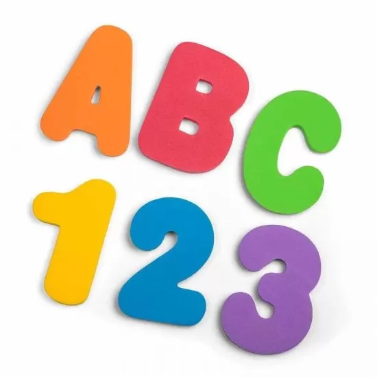 Set stickere din spuma pentru baie Set stickere din spuma pentru baie