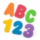 Set stickere din spuma pentru baie Set stickere din spuma pentru baie