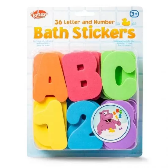 Set stickere din spuma pentru baie Set stickere din spuma pentru baie