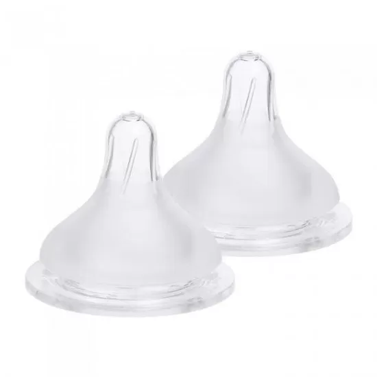 Set tetine premium din silicon - marimea M Set tetine premium din silicon - marimea M