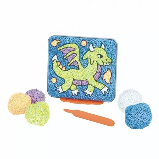 Spuma de modelatPlayfoam - Coloram dragonul Spuma de modelatPlayfoam - Coloram dragonul