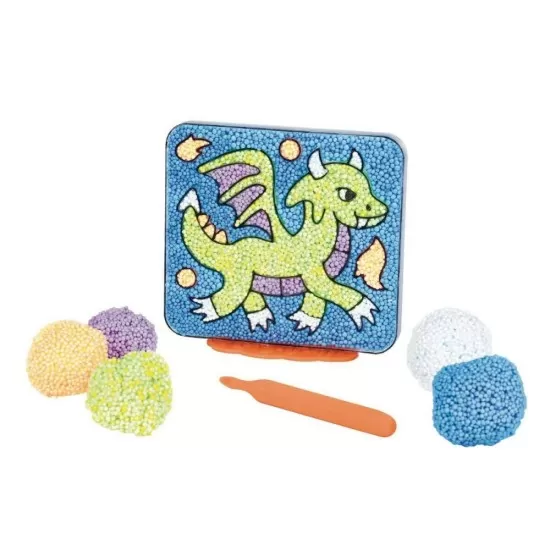 Spuma de modelatPlayfoam - Coloram dragonul Spuma de modelatPlayfoam - Coloram dragonul
