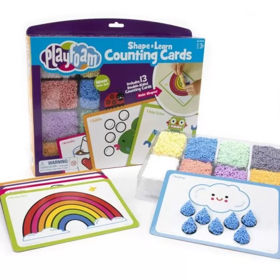 Spuma de modelat Playfoam - Invatam sa numaram Spuma de modelat Playfoam - Invatam sa numaram