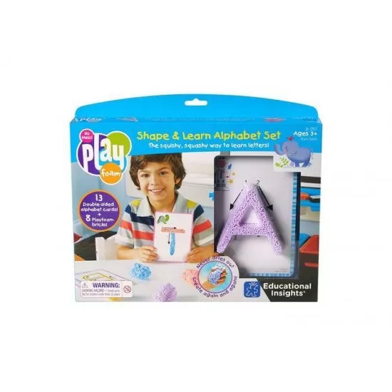 Spuma de modelat Playfoam - Descopera alfabetul Spuma de modelat Playfoam - Descopera alfabetul