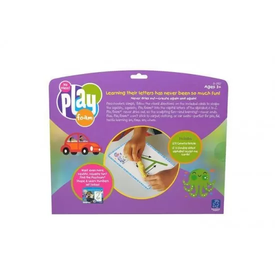 Spuma de modelat Playfoam - Descopera alfabetul Spuma de modelat Playfoam - Descopera alfabetul