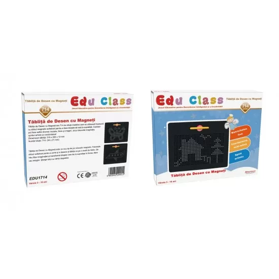 Tablita de desen cu magneti - 714 piese Tablita de desen cu magneti - 714 piese