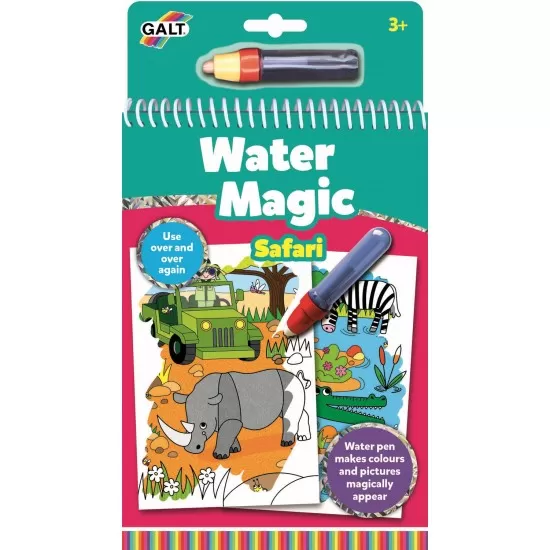 Carte de colorat Safari Water Magic Carte de colorat Safari Water Magic