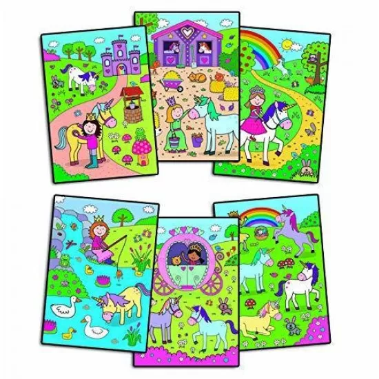 Carte de colorat Water Magic Unicorni Carte de colorat Water Magic Unicorni